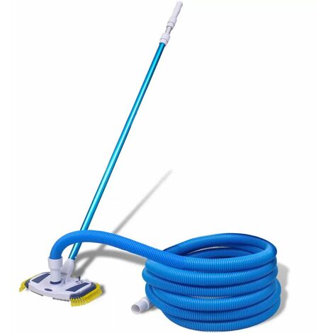 Aspirateur de piscine avec manche télescopique et tuyau