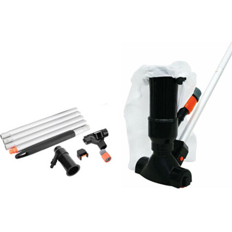 Aspirateur de piscine portable à jet d’eau – Kit complet pour piscine, bassin, jacuzzi et spa (1 pièce)