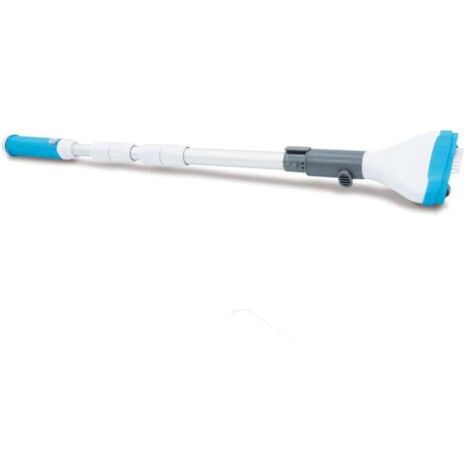 Aspirateur de piscine sans fil – Alimentation par 8 piles AA – Autonomie 90 min – Pour piscines jusqu'à 3,5 m – Brosse rotative intégrée