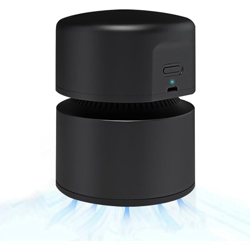 Aougo - Aspirateur de Table, Aspirateur de Bureau, usb Rechargeable, 120 Minutes D'autonomie, Fonction D'arrêt Automatique, Aspirateur de Table sans
