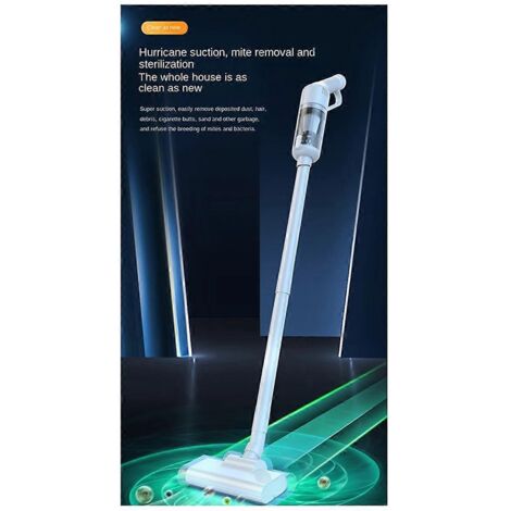 Aspirateur de voiture/maison rechargeable par USB, noir