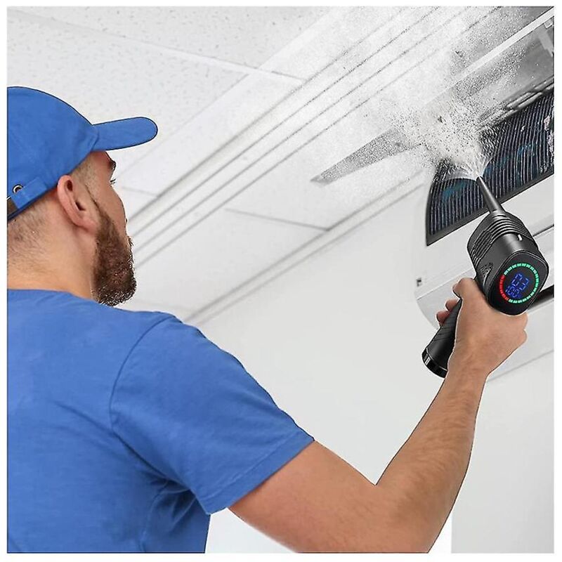 Aspirateur de voiture sans fil 2 en 1, robot portable, nettoyeur de poussière, collecteur de nettoyage de clavier