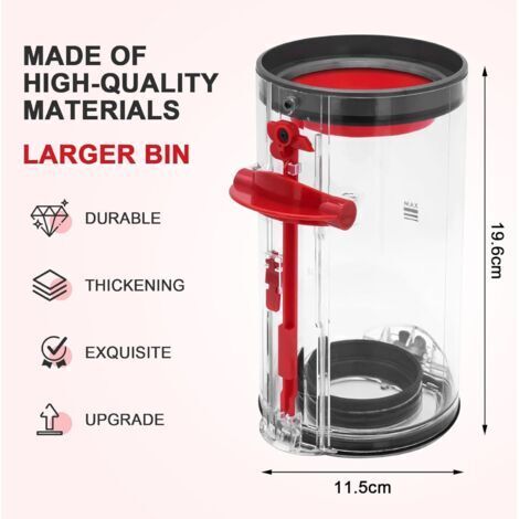 Aspirateur Dyson V10 avec bac à poussière d'origine (pour la version américaine)