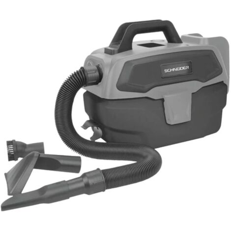 Aspirateur eau et poussière 7,5L 150W sur batterie 20V 2Ah SCHNEIDER - 50000