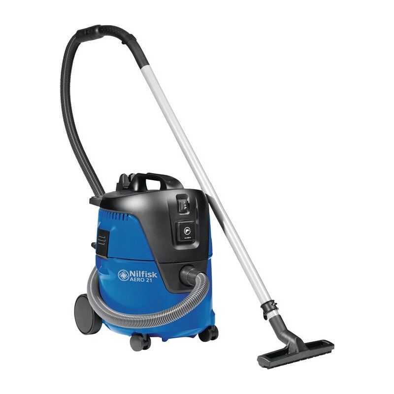 Aspirateur eau et poussière aero 21-21 pc 1250 w 3600l/min 210mbar 20l nilfisk