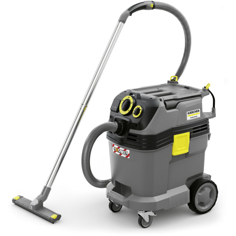 Karcher Aspirateur eau et poussières professionnel NT 40/1 Tact Te L avec décolmatage automatique du filtre, cuve 40 litres