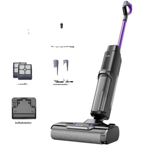 Aspirateur eau et poussière sans fil, autonomie de 35 minutes, filtre HEPA, autonettoyant, lot de 2-AquaForge