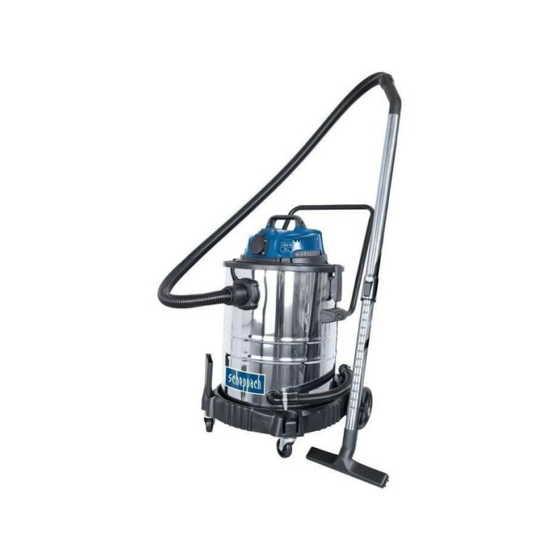 Scheppach - Aspirateur eau et poussiere ASP50-ES - Cuve inox 50L - 1400W