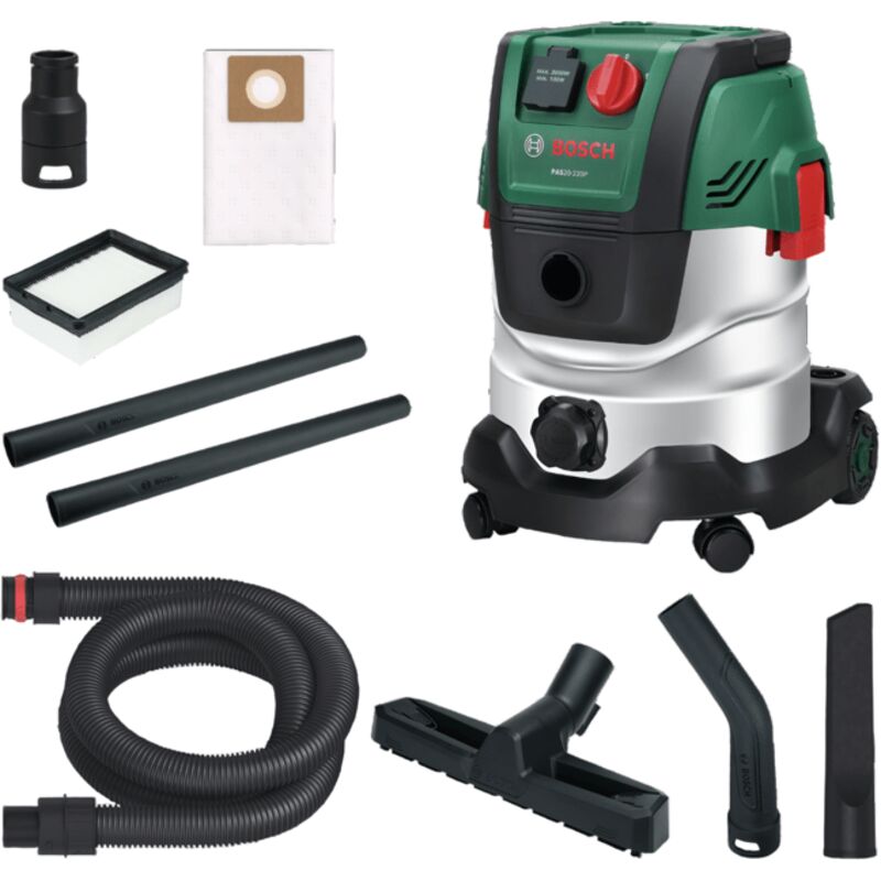 Aspirateur Universel Bosch PAS 20-220PRS – 1200 W, Réservoir 20 L, 220 mbar - vue 5