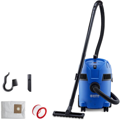 Aspirateur sans sac eau et poussiere professionnel à prix Nilfisk Aspirateur eau et poussières 1000W 20 kPa 60Ls
