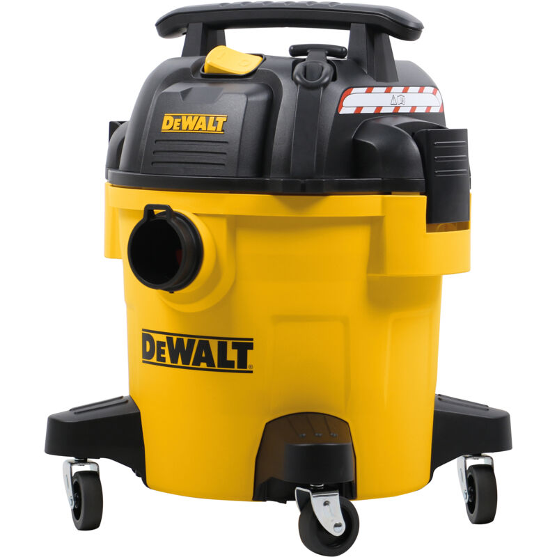 Dewalt – Aspirateur eau et poussières – Capacité – Dépression 15 kPa – Flux d'air 37 8 / – Pour chantiers humides et débris lourds DXV20P