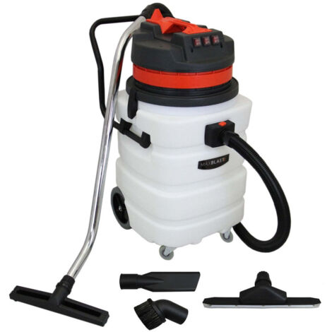 Aspirateur industriel 90L – 3000W – Aspiration sèche et humide – Câble 6,5m – Accessoires inclus pour nettoyage intensif – Maxblast