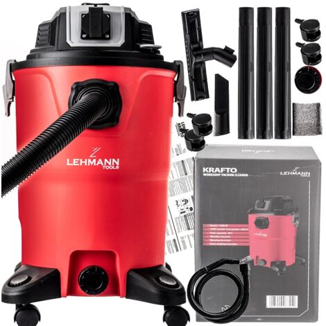 Aspirateur industriel eau et poussière sans sac Nest 2000, secoueur de plâtre