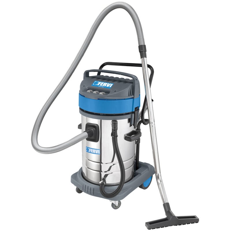 Fervi - aspirateur industriel sec humide avec accessoires 80L 3 moteurs A040/803