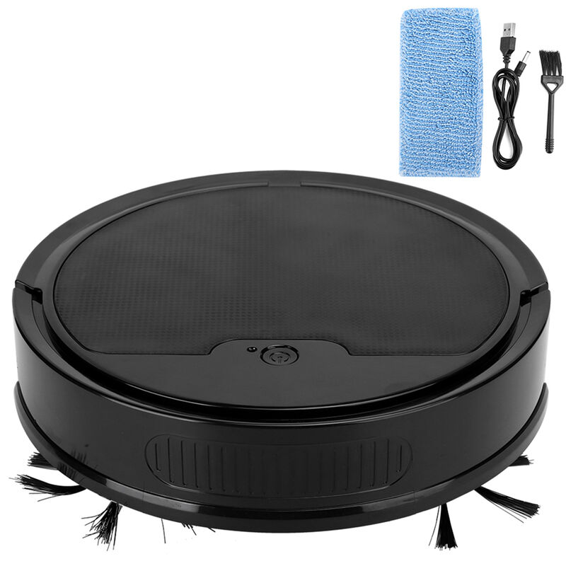 Eosnow - Aspirateur intelligent 3 en 1 avec chargement usb, balayeuse, Machine de balayage pour la maison, 1600Pa, 3000mAh