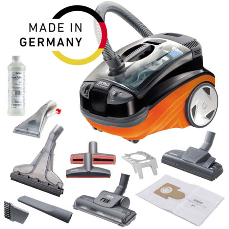 Aspirateur laveur puissant 1700W avec filtration à eau et HEPA – Mode injection-extraction pour poils d’animaux – Niveau sonore 83 dB – Thomas