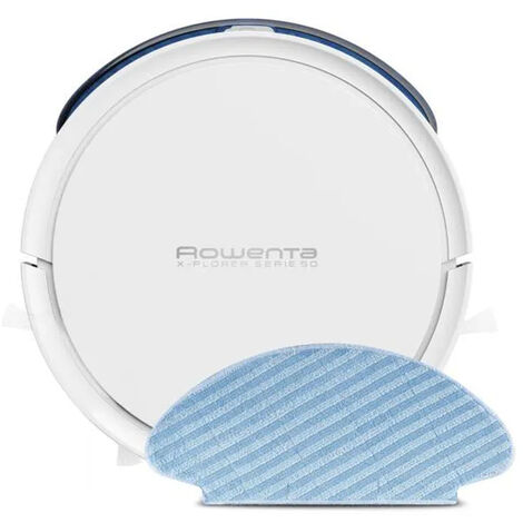 Aspirateur/laveur robot programmable connecté - Rowenta - rr7387wh - blanc