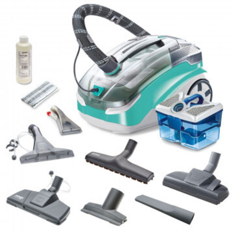 Aspirateur laveur 1700W pour sols délicats – Technologie AQUA+ avec