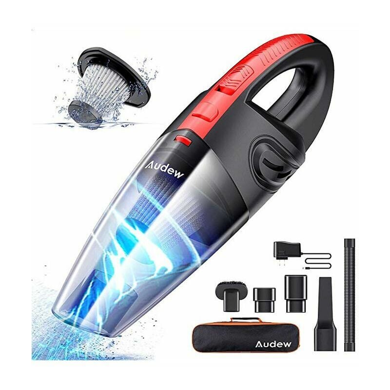 Lucky-88 - Aspirateur à main Aspirateur Voiture sans fil 3500Pa 120W 29000-31000 tr/min usb rechargeable portable