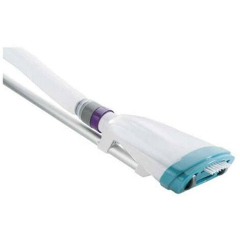 Aspirateur manuel pour piscine – Nettoyage hors sol – Diamètre tuyau 32mm – 4 sections – Aspiration feuilles et sable – Espace Bricolage