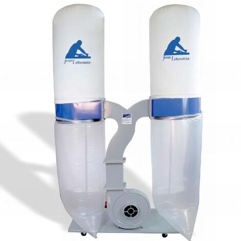 Aspirateur mobile 2 sacs, 320 litres 2200 W 230 V - FM300S-MONO - Jean L'ébéniste