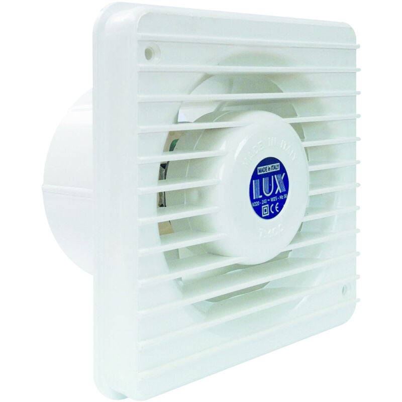 LUX - Grille d'aspiration murale e'lectrique art. 102 15w en mate'riau thermoplastique