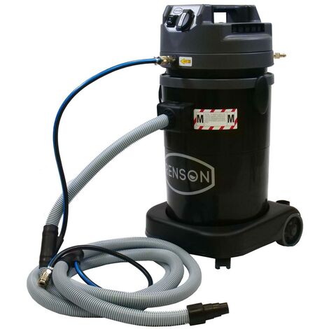 ASPIRATEUR P371-2 CERTIFIÉ M PRISE ÉLECT & PNEUM - CUVE 37L RENSON