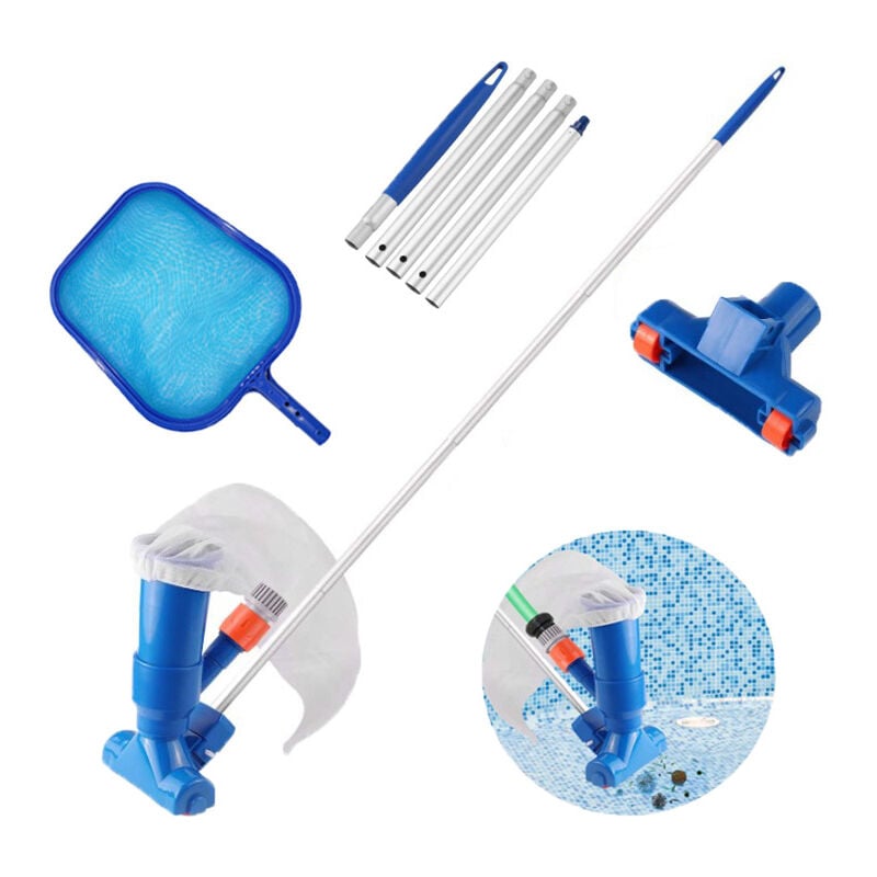 Aspirateur Piscine Hors Sol Manuel, Aspirateur De Piscine pour Tuyau D'Arrosage, Hydraulique Aspirateur Spa Et Bassin De Jardin, Aspirateur Bassin