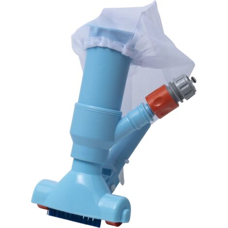 Aspirateur piscine Werkapro avec roulette,brosse et filet