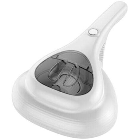 Aspirateur portable anti-acariens – Nettoyeur de matelas avec lampe UV-C – Filtre HEPA lavable – 300W – 0,26L – Câble 4m pour lit et canapé