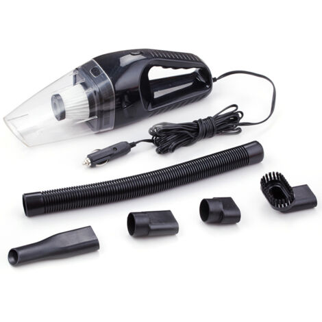 Aspirateur portable filaire pour voiture DC12V 120W avec capteur de poussière humide et sèche et lumière