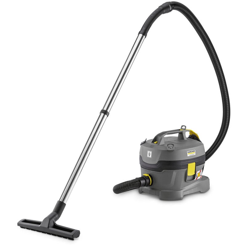Karcher - t 8/1 l Aspirateur poussières professionnel, léger, silencieux, 850 w, cable 7,5m, flexible 2,5m