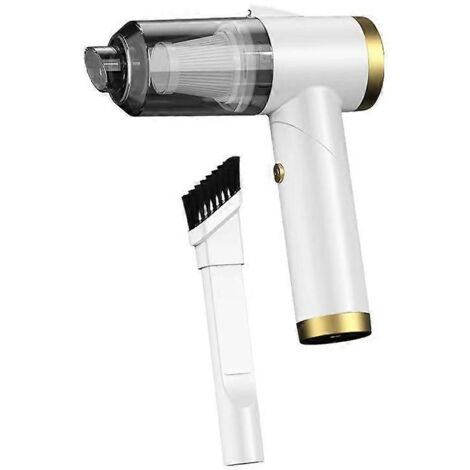 Aspirateur portatif, aspiration de 9000 Pa, pliable à 90°, mini, portable, léger, avec lumière LED