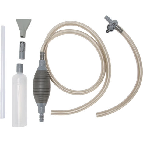 Aspirateur pour Aquarium à Siphon Manuel – PVC – Nettoyage Gravier et Changement d’Eau Facile