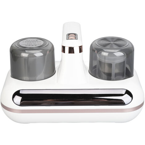 Aspirateur pour lit UV-C moteur 100W sans fil à main avec bac à poussière 180ml filtre aspirateur matelas pour canapé et oreiller