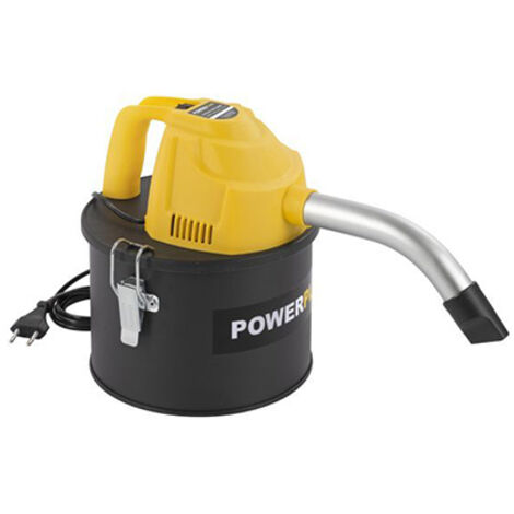 Aspirateur PowerPlus POWX3004 cendres (600W) spécial pour cuisinières, granulés et cheminées (4 L.)