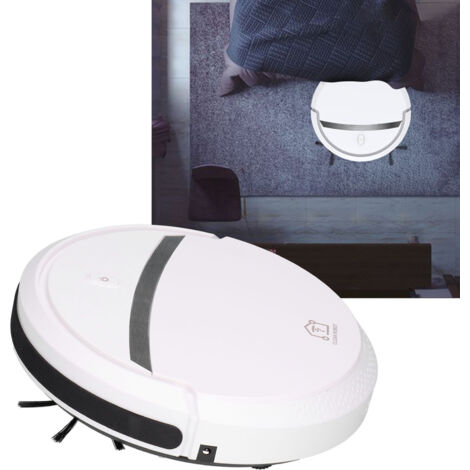 Aspirateur Robot 3 en 1 Intelligent Mini avec Programmation Automatique Timing pour Sols et USB Charging
