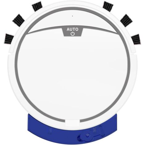 Aspirateur robot, aspirateur robot fin, application/contrôle silencieux, WiFi/application, aspirateur robot adapté aux poils d'animaux, aux tapis et aux sols A