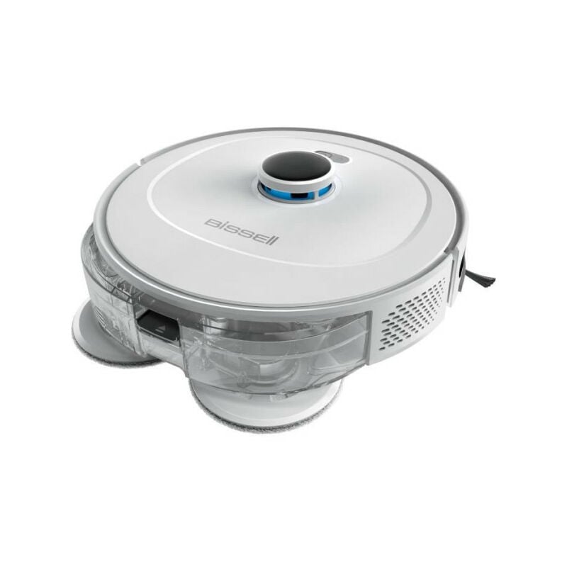 Aspirateur Robot BISSELL SpinWave R5 PET Wet & Dry - Laveur avec Serpilliere - Navigation avec LIDAR - Aspiration Puissante