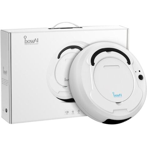 Aspirateur Robot de balayage Intelligent 3 en 1 OB8, chargement domestique, emballage anglais, batterie 1200mAh,WHITE,CHINA
