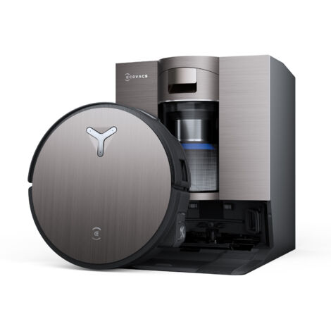 Aspirateur robot Ecovacs Deebot X11 OmniCyclone – Puissance d'aspiration 19 500Pa – Autonomie 3h25 – Système de lavage OZMO ROLLER 2.0