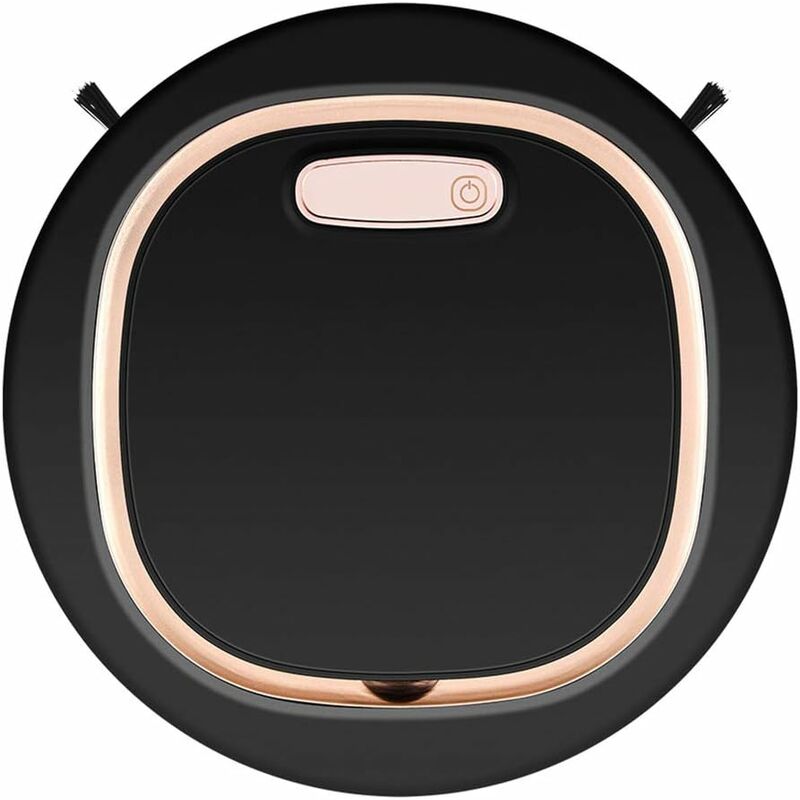 Ahlsen - Aspirateur Robot Intelligent 3 en 1 1200 mAh Robot aspirateur à aspiration de batterie pour sols poussière de poils d'animaux