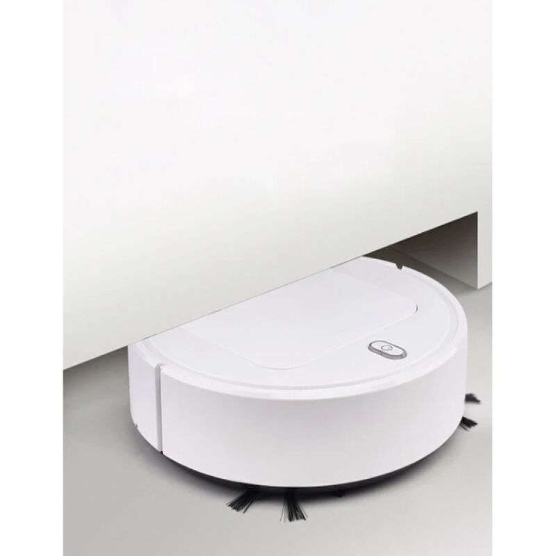 Lifcausal - Aspirateur robot intelligent 3 en 1, serpillère et balai, blanc