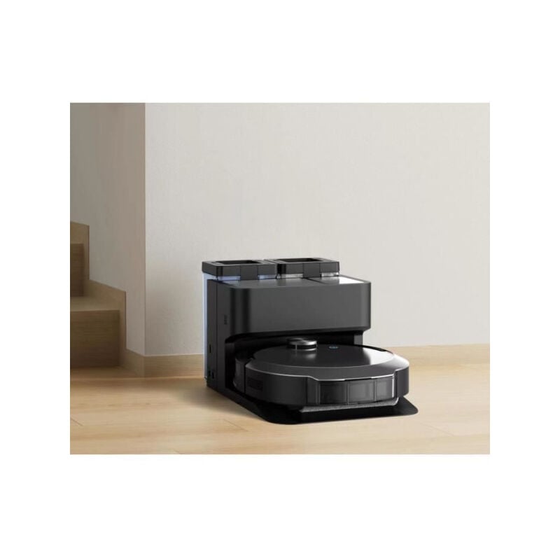 Aspirateur Robot Laveur connecté avec base de vidage Eziclean All-in-one Z10 Plus - 240 min - 6000pa - 180m² - 1.5L