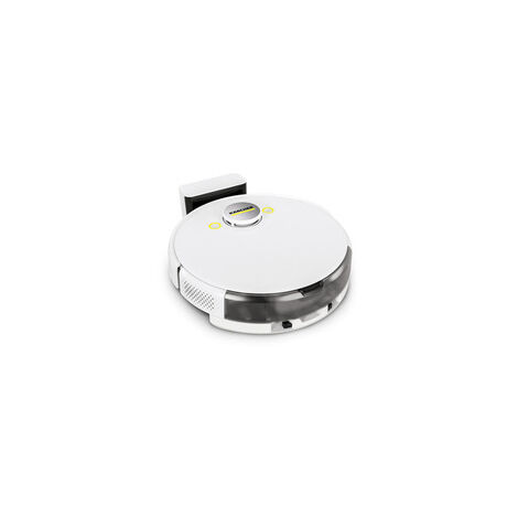 Aspirateur robot laveur KARCHER RCV 5 connecté par Appli Navigation Laser LiDAR Détection de pièces et obstacles Autonomie : 120 min