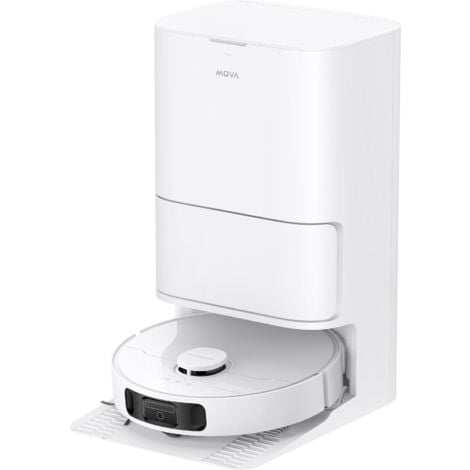 DREAME Aspirateur robot laveur MOVA E30 Ultra 7000 Pa Blanc