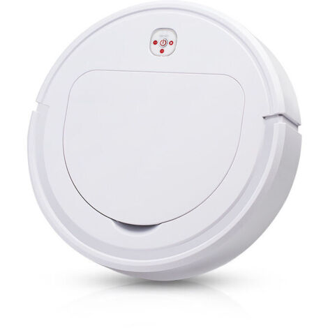 Aspirateur Robot, Mince Silencieux  Forte Aspiration Autonomie Aspirateur Robotique Orifice d'Aspiration sans Balais, idéal Poils d'animaux Les Tapis Sols Durs