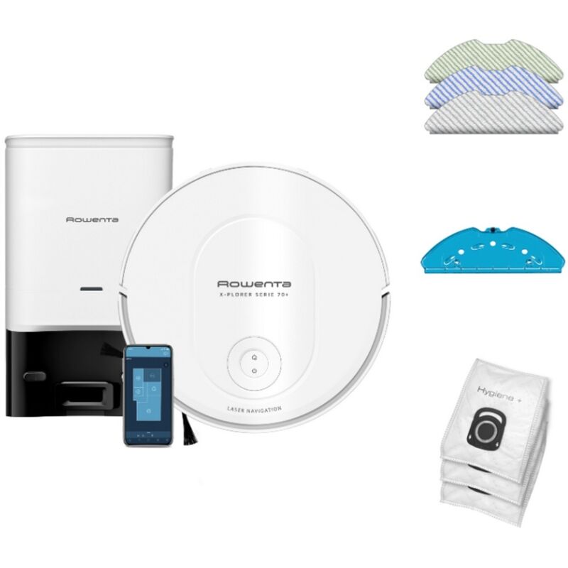 Rowenta - Aspirateur robot RR8497WH