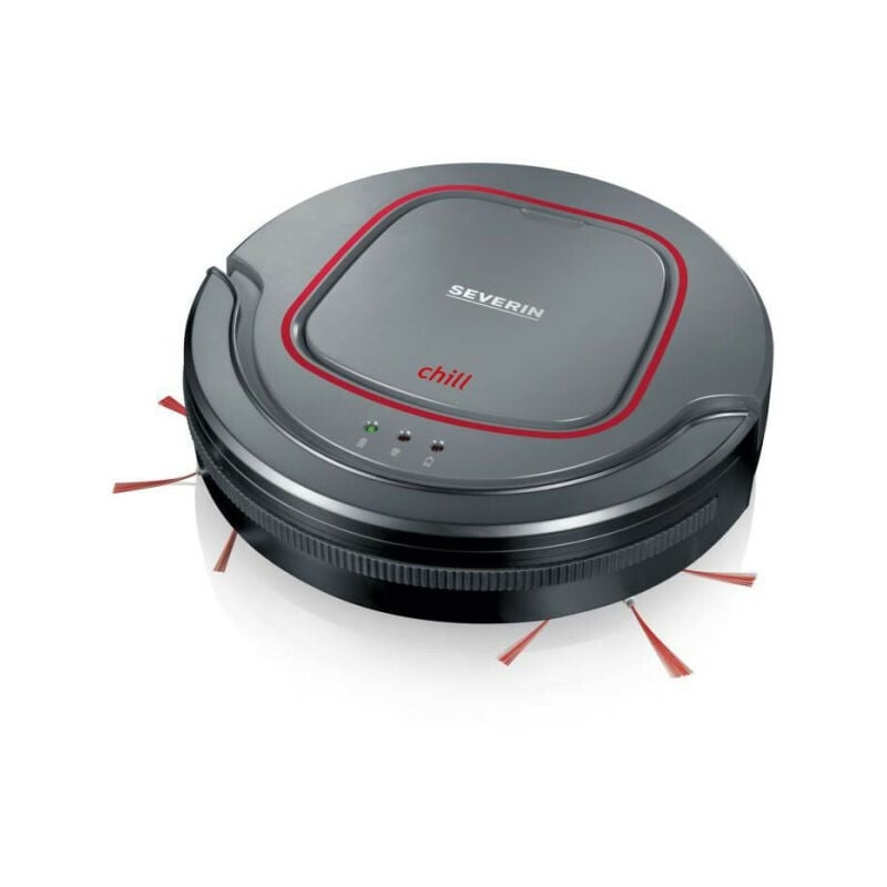 Severin - Aspirateur Robot Batterie Lithium 12,8V - Autonomie 90min. - Réservoir 350ml - Silencieux 65dB