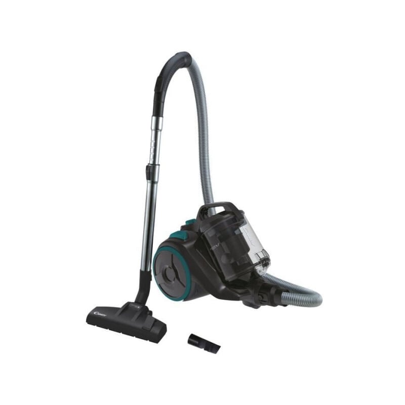 Candy - Aspirateur Robot Traineau Sans Sac CAF34HM - 800 w - Cassette 2,5 l - 79 dBA - Filtre hepa 13 lavable